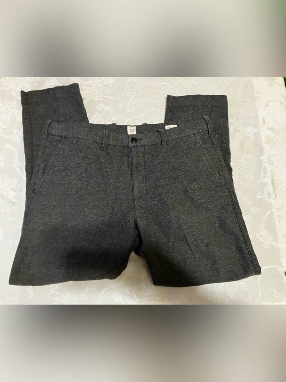 GAP Men's Dark Gray Chino Pants